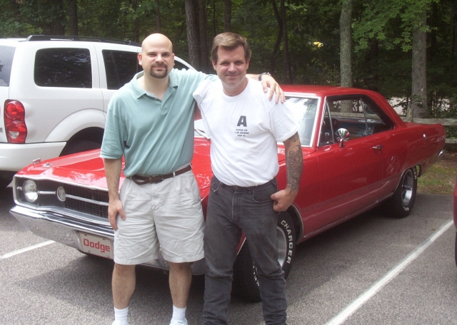 Russ Corey & Andy Burt with Andys Dodge Dart