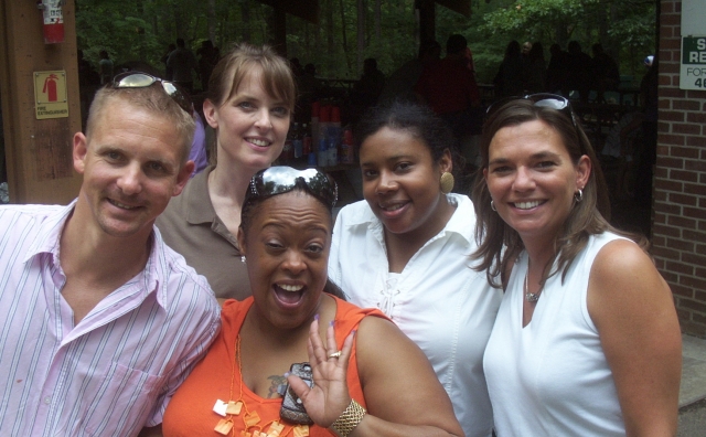 David Varner, Kim Mosley White, Melissa Winston, Kim Womack Dockery and Heather Ludwick Byers