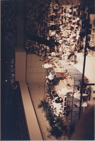 Graduation at the Civic Center 