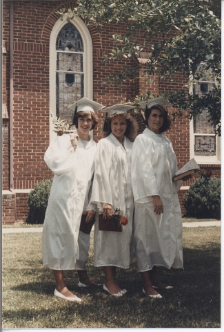 Kim, Kathy, and Alesha - 1987